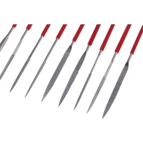 140mm Needle Files Carving Jeweler Diamond Metal Glass Stone Craft Tool 10pcs