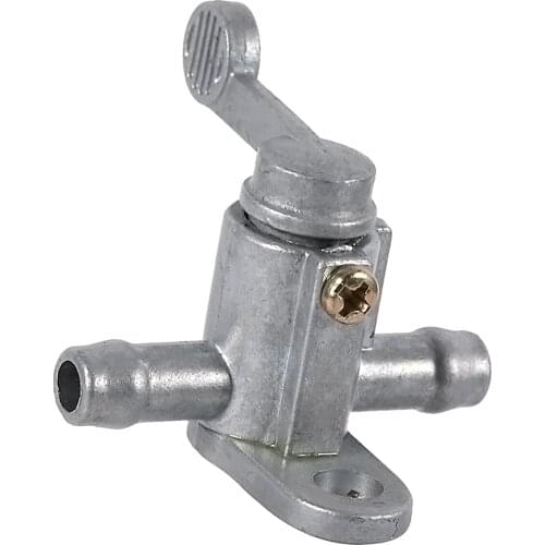 8mm 5/16'' Inline Motorcycle Fuel Tank Tap On/Off Petcock Switch Aluminum For Dirt Bike ATV Quad Buggy