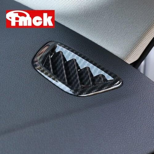 For BMW 5 Series G30 2017 2018 2019 2020 ABS Car Accessories Dashboard Air Conditioning Air Outlet Trim Cover Sticker For LHD