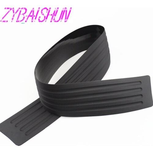 Car Rear Bumper Scuff Protective Sill Pedals Cover For Mitsubishi ASX Outlander Lancer Evolution Pajero Eclipse Grandis FORTIS
