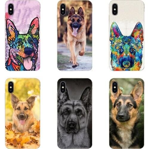 German Shepherd Love For Huawei Honor 5C 5X 6A 6X 7 7A 7X 8 8A 8S 8X 9 10 30 Lite Pro Y6 II Y7 Y9 Prime 2019 TPU Cute Case