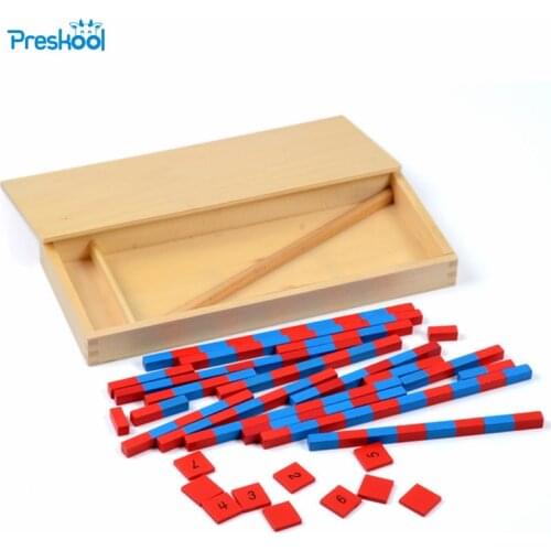 Baby Toy Small Numerical Rods Montessori Math Learning & Education Classic Wood Kids Toys Brinquedos Juguetes