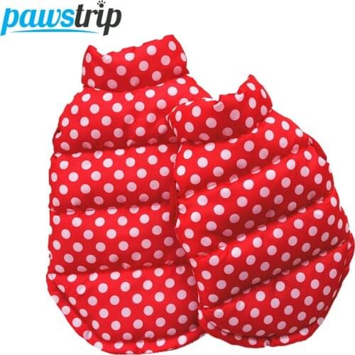 S-XXL Winter Dog Jacket Small Dog Coat Winter Puppy Clothes Chihuahua Pug Pet Clothing For Dogs Warm Dog Clothes Puppy Outfits