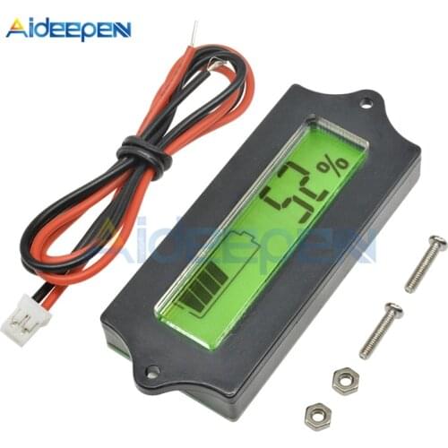 GD-Y30 24V LCD Indicator Lead-acid Lithium Voltmeter Meter Power Battery Capacity Tester Indicator Monitor Analyzer Checker