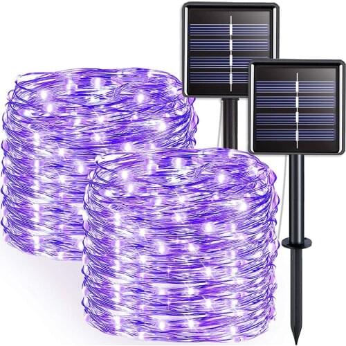 10M/20M/30M Garden Garland LED Solar Fairy Lights Outdoor Lamp String Lights For Holiday Christmas Party Waterproof Fairy Lights