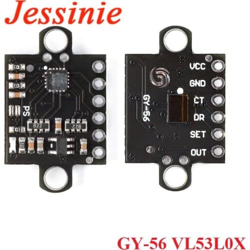 VL53L0X Time-of-Flight (ToF) IR Infrared Laser Ranging Sensor Module GY-56 Laser Distance Module Serial Communication I2C IIC