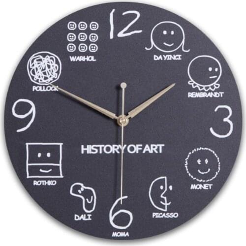 Math Equations and Notations Mathematics Chalkboard Geek Wall Educational Clock Dropship