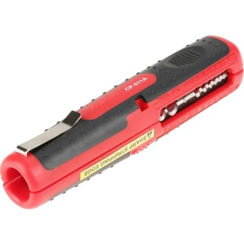 Multifunctional Electrician Cable Demolisher Dismantling Cutter Wire Stripper Stripping Plier Hand Tools For 10-20AWG RG59 RG6