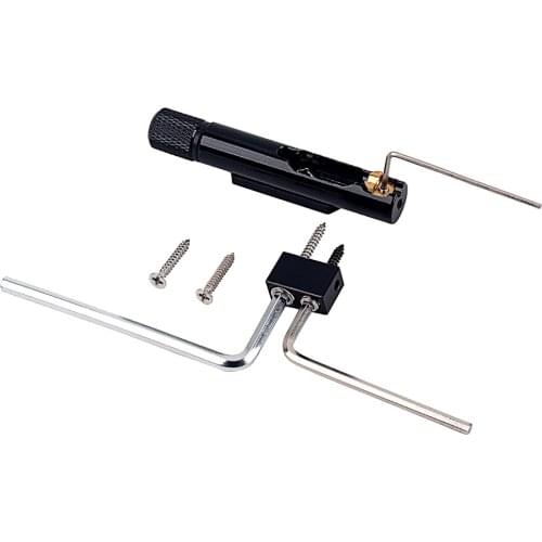 Nickel Black Headless Bass Bridge Set Tool Kits For Bass Parts Accessory