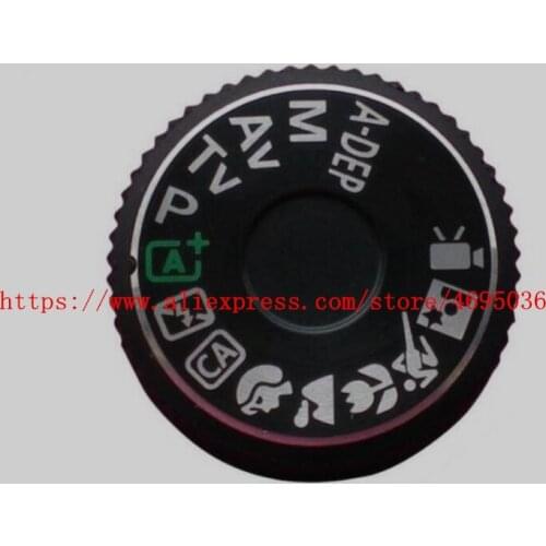 NEW top cover mode dial for Canon 600D Rebel T3i Kiss X5 Menu Button SLR digital camera repair and replacement parts