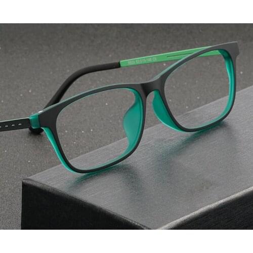 Retro Titanium Glasses Frame Men TR90 Vintage Square Eye Glasses Women Optical Myopia Eyeglasses Frames Man Clear Eyewear Oculos