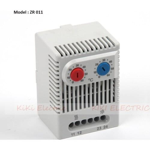NO and NC in One Casing Double Function Temperature Controller Switch / Dual Thermostat Switch ZR 011
