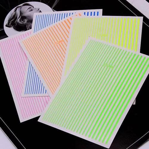 WG180326-4 NEWESTflower JAPAN DESIGNS CROSS 3d nail art stickers decal template diy nail tool decorations