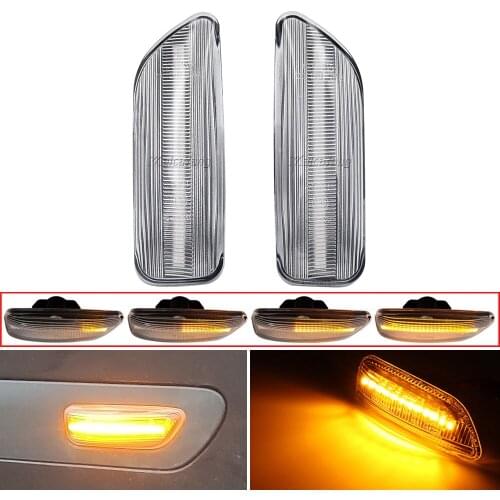 30722641 3072264 Sequential Blinker Lamp LED Dynamic Side Marker Turn Signal Light For Volvo XC90 S80 XC70 V70 S60 2001-2009