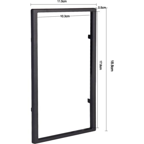 2 din car radio Frame for car multimedia player double din auto accessories for 7'' inch 2din MP5 Installation accessory 103mm