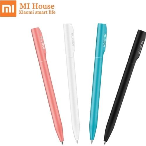 Xiaomi Nusign Sign Pen Gel Pen ABS 0.5mm Black Color Ink PREMEC Smooth Switzerland Refill Pens For School Office
