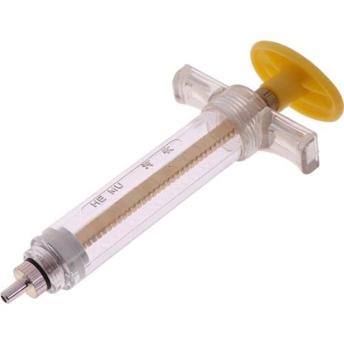 10ml Parrot Chick Feeder Copper Head Syringe Hose Birds Feeding Syringe Injector Supplies Bird Feeders