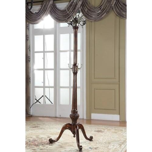 Coat Stand Rack Hanger Solid Wood vintage hat bag Hanger Floor Standing Living Room Bedroom Furniture GF25.6
