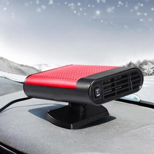 12V/24V Car Electric Heater Heating Cooling Fan Winter Auto Interior Wind Warmer Heated Windshield Defroster Demister heater car