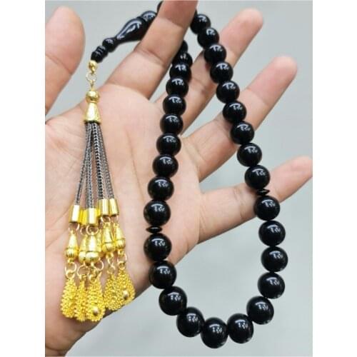 Islamic Tasbih Muslim Rosary Beads 33 Prayer Rosary For Men Bracelet For Men Accessory amber oltu amber stone Handmade Turkey