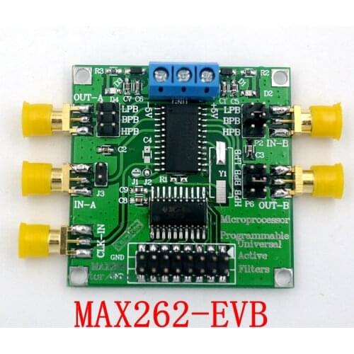 MAX262 Active Filter Module Programmable filter High and low pass band pass