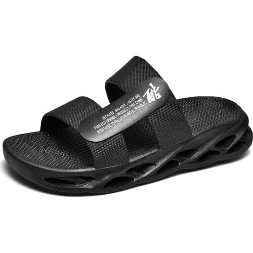 Mens Breathable Slides Summer Beach Leisure Sandals Comfortable Soft Insole Cool Prints Quick Drying Lightweigt New Brands 39-44