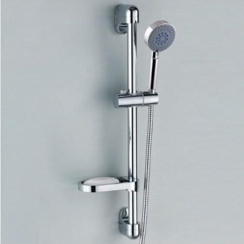 Rain Shower Set With Lifter Simple Shower Set Bracket Wall-mounted Set Stainless Steel Shower Head