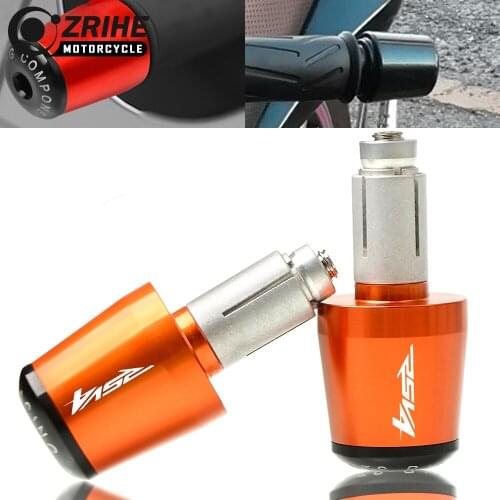 1 Pair New Hot 22mm Motorcycle Handle Bar End Grips Cap Handlebar Gear Balanced Plug Slider Hand Bar Ends For Aprilia RSV4 RS V4