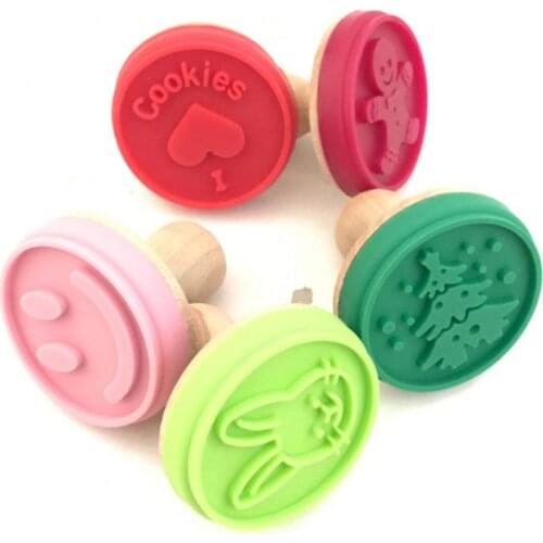 New DIY Cookie Tools Cartoon Rabbit Shape Gadgets Cookie Stamps Cake Decoration Bake-ware Kitchen Gadgets Accessories Supplies