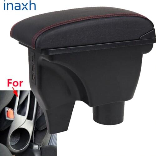 For TOYOTA Yaris armrest For TOYOTA Yaris Vitz Car armrest box car accessories central storage box Retrofit parts with USB
