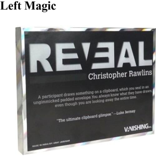 Reveal (DVD+Gimmick) -Close Up Magic Tricks Mentalism Stage Magic Props Illusions Magia Toys Classic Joke Gadget Magic Trick