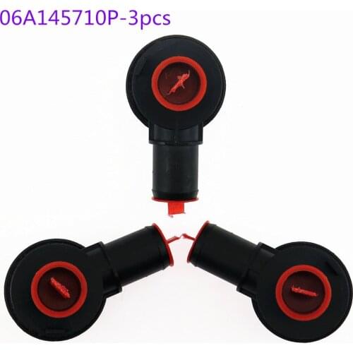 SCJYRXS Qty3 1.8T Turbocharger Shut Off Valve 06A 145 710 P for Passat B5 Superb Golf MK4 RS6 Seat Exeo Ibiza 06A145710P