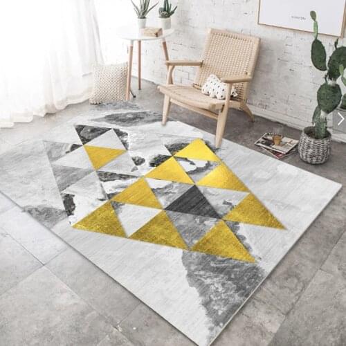 Scandinavian Carpet Home Living Room Geometric Carpet Bedroom Bedside Coffee Table Carpet Living Room Decoration Home