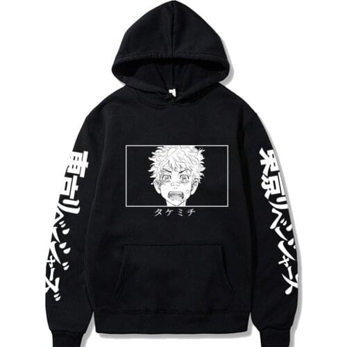 Anime Tokyo Revengers Hoodies Men Women Long Sleeve Sweatshirt Hip Hop Oversize Men Tops Clothes