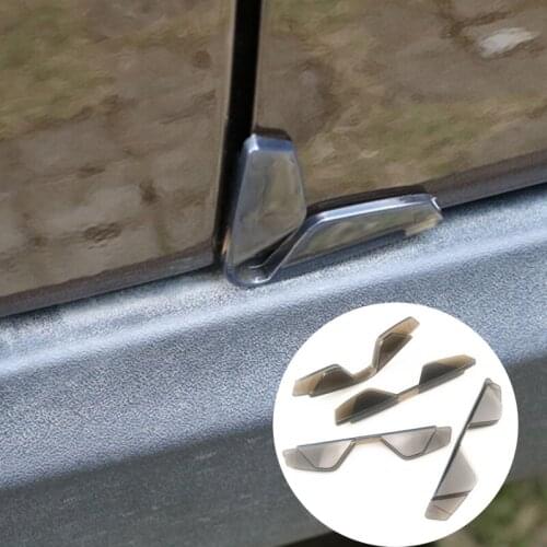 PVC 4-piece universal door edge anti-collision strip for Opel Astra VAUXHALL MOKKA Zafira Insignia Vectra Antara