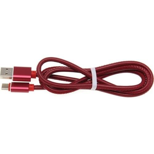 USB Cable for Samsung Huawei Xiaomi for IPhone XS X Leather USB Type C Cable Micro USB Cable Fast Charging Cable 300pcs/lot