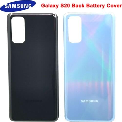 Samsung Galaxy S20 5G Back Cover Battery Case Glass Rear Door Housing Cover Replacement For Samsung S20 S 20 SM-G9810 Phone Case