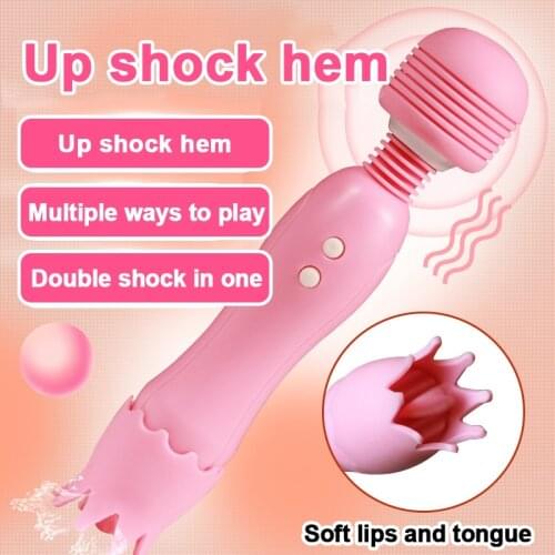 Female Sex Toys Cunnilingus Vibrator for Female Masturbation Device Stimulator AV StickOral Sex Vibration Dildos 2020 New