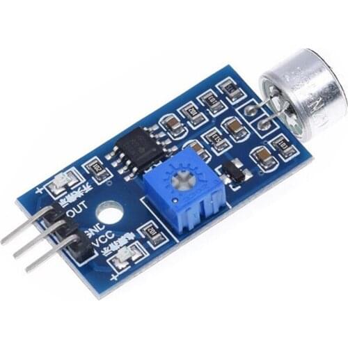 1 PCS Sound Sensor Module/Sound Detection Module Whistle Module Voice Control Switch Output High and Low Level DIY