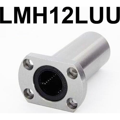 12MM LMH12LUU Double-Trimmed Extended Flange Linear Bearing