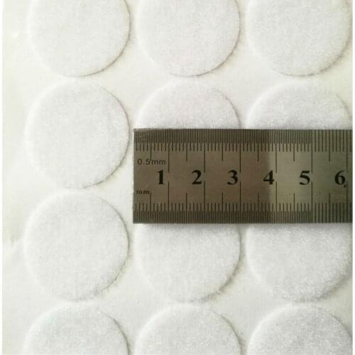 30mmDiameters coins,1000sets , Sticky Back Fastening Dots. Adhesive hook&loop,2G Brand