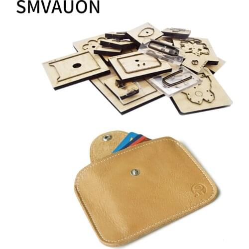 Wooden Die Cutting Coin Purse Card Package Steel Die Suitable For Die Cutting Machine