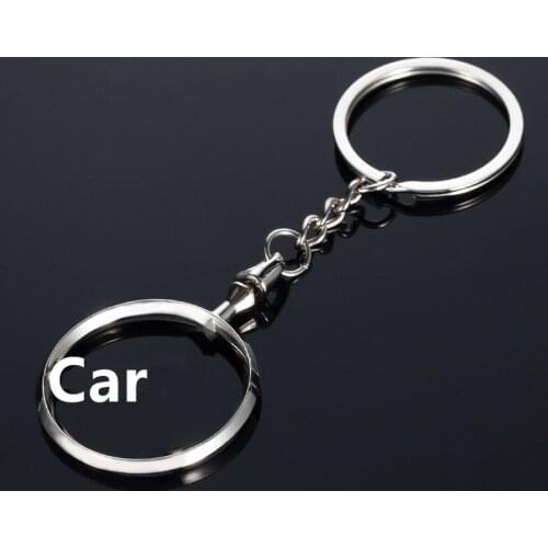 For Mercedes-Benz, high-end hollow car logo metal keychain waistband keychain, pendant car accessories 4s shop small gifts