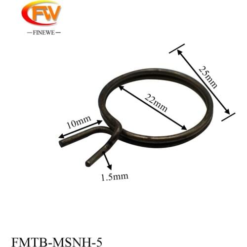 FINEWE 5pcs/lot 1.5mm Wire Spring Steel Coil Lock Spring Door Handle Replacement Outer Diameter 25mm