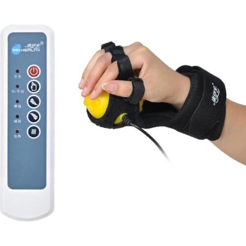Infrared Hot Compress Hand Massager Ball Massage Hand and Fingers Physiotherapy Rehabilitation Spasm Dystonia Hemiplegia Stroke