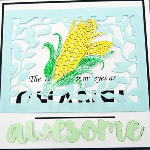 Corn Carbon Steel Metal Cutting Dies Stencils For DIY Scrapbooking Album Photo Paper Cards Making Crafts Embossing Decorative