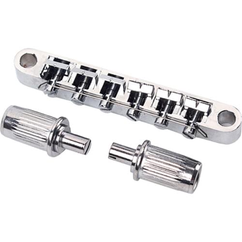 LP Electric Guitar Bridge Tune-O-Matic Bridge Chrome for LP Style Guitar Parts Accessories