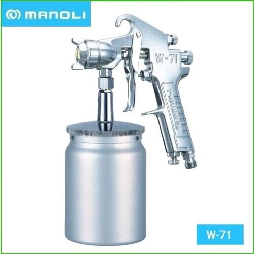 MANOLI W-71 Profession Spray Gun Paint Sprayers Highly Atomized Wooden Furniture Spray Guns Mini Nozzle Air Painting Gun W71