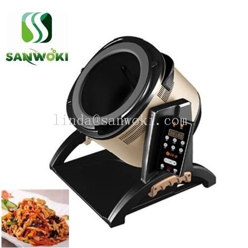 6L Non Stick Multifunction Intelligent Electric Automatic Cooking Machine Cooking Pot Electromagnetic Wok cooker machine