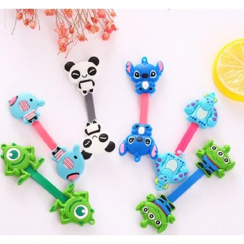 Cartoon Cable Protector Data Line Cord Protector Protective Case Cable Winder Cover For iPhone USB Charging Cable For iPhone xr